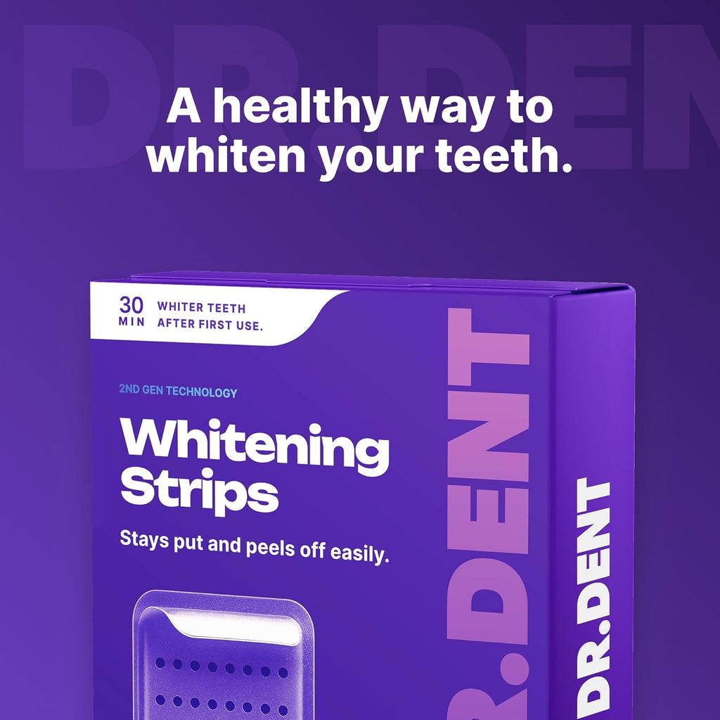 Dr. Dent™️ Teeth Whitening Strips | Buy 1 Get 1 Free